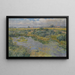 Flusslandschaft - Václav Radimský — gerahmtes Bild an der Wand