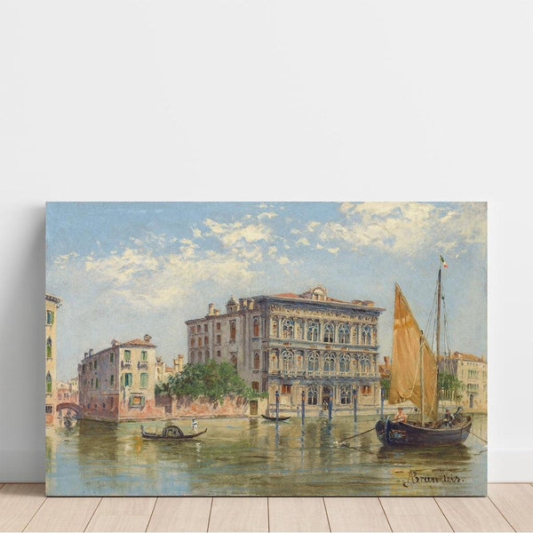 Vendramin Calergi depuis le grand Canal, Venise - Antonietta Brandeis | Reproduction Tableau Décoration murale affiche copie