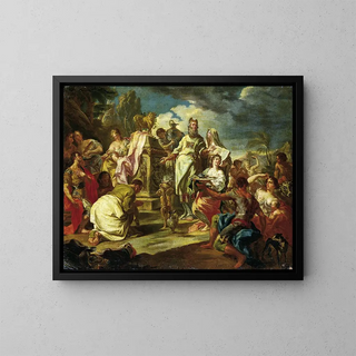 Venetian Master 18th Century - The Adoration of the Golden Calf.webp