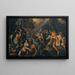 Battle of the Sea Gods - Venetian School — framed artwork on a wall