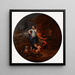 Venus und Vulkan - Pierre Mignard — gerahmtes Bild an der Wand
