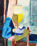 Naturmorte mit Glas - Vera Mikhailovna Ermolaeva — Ansicht des Kunstwerks