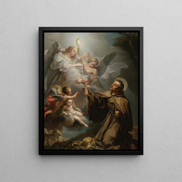 Vicente Lpez Portaa - The Apparition Of The Eucharist To San Pascual Bailon.webp