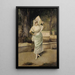Eine gute Lektüre - Victor Gabriel Gilbert — gerahmtes Bild an der Wand