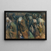 Emigranti - Victor Hageman — quadro incorniciato alla parete
