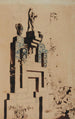 Fireplace of the Hauteville House dining room - Victor Hugo — artwork view