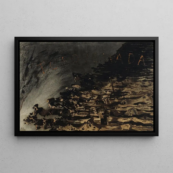 Torquemada - Victor Hugo — gerahmtes Bild an der Wand