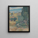 Feldarbeit - Victor Menu — gerahmtes Bild an der Wand