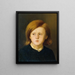 Head of Boy - Victor Müller — framed artwork on a wall