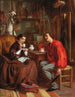 L'heure du thé dans l'atelier des artistes - Victor de Bornschlegel — Ansicht des Kunstwerks