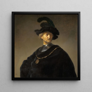 Vieil homme avec une chaîne en or - Rembrandt van Rijn
