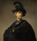 Alter Mann mit einer Goldkette - Rembrandt van Rijn — Ansicht des Kunstwerks