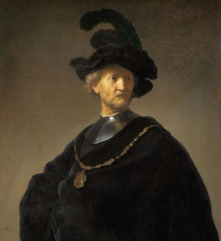 Vieil homme avec une chaîne en or - Rembrandt van Rijn