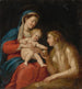 Virgin and Child with Mary Magdalene - Francesco Albani — artwork view