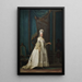 La reine douairière Juliane Marie - Vigilius Eriksen — framed artwork on a wall