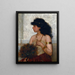 Esther - Viktor Alexeevich Bobrov — gerahmtes Bild an der Wand