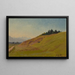 Alpenlandschaft - Viktor Paul Mohn — gerahmtes Bild an der Wand
