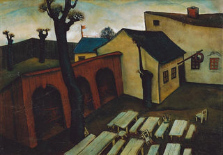 Viktor Planckh - Gasthaus in der Vorstadt.webp