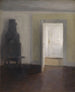 Innenraum: Ein alter Ofen - Vilhelm Hammershøi — Ansicht des Kunstwerks