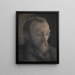 L'Historiker der Kunst Karl Madsen, später Direktor des Statens Museum for Kunst - Vilhelm Hammershøi — gerahmtes Bild an der Wand