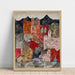 Reproduktion des Gemäldes Stadt der Kirchen - Paul Klee