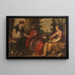 Christus mit Martha und Maria - Vincent Mal I — gerahmtes Bild an der Wand