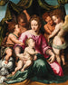 La Vierge à l'Enfant avec l'enfant saint Jean-Baptiste et des anges - Vincent Sellaer — vista dell’opera