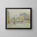 Boulevard de Clichy - Vincent van Gogh — gerahmtes Bild an der Wand