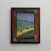 Pont sous la pluie après Hiroshige - Vincent van Gogh — gerahmtes Bild an der Wand