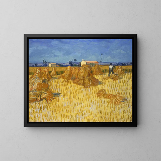 Vincent van Gogh - Corn Harvest in Provence.webp