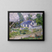 Häuser in Auvers - Vincent van Gogh — gerahmtes Bild an der Wand