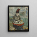 Au café Agostina Segatori dans Le tambourin - Vincent van Gogh — gerahmtes Bild an der Wand
