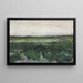 Paesaggio con carriola - Vincent van Gogh — quadro incorniciato alla parete