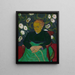 Madame Roulin che culla il culla La culla - Vincent van Gogh — quadro incorniciato alla parete