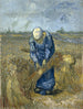 contadino che collega delle gerbe - Vincent van Gogh — vista dell’opera