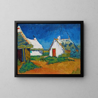 Vincent van Gogh - Three white cottages in SaintesMaries.webp