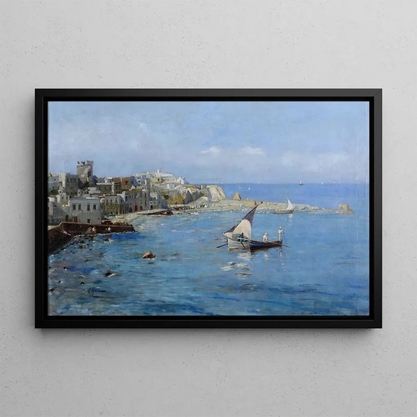 Vincenzo Loria - Villaggio sul mare.webp