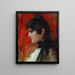 Caroline - Vincenzo Migliaro — framed artwork on a wall