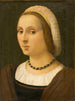 Portrait einer Dame - Vincenzo Tamagni — Ansicht des Kunstwerks