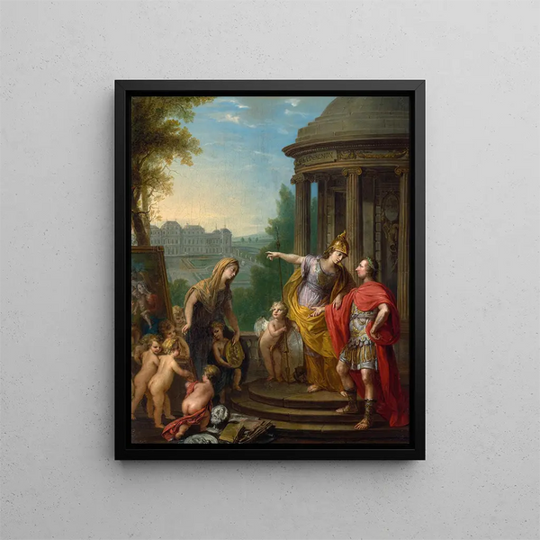 Vinzenz Fischer - Allegorie auf die bertragung der kaiserlichen Galerie in das Belvedere.webp