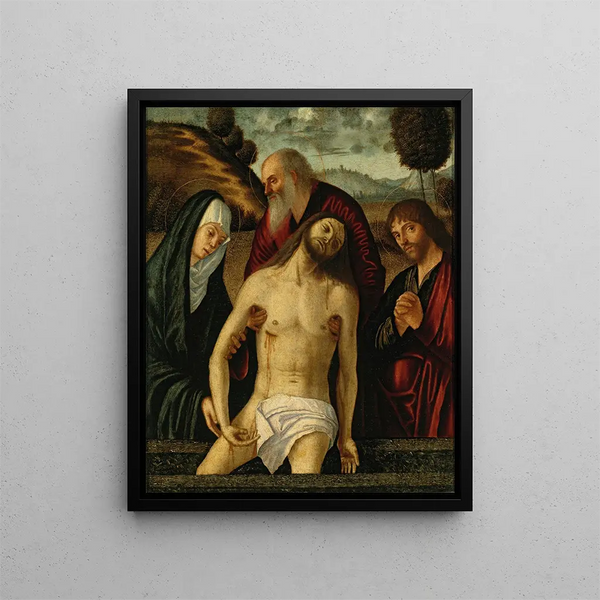 Vittore Carpaccio - The Lamentation With The Madonna And Saints Joseph Of Arimathea And John The Evangelist.webp