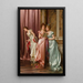 An Illicit Letter - Vittorio Reggianini — framed artwork on a wall