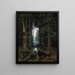 Ruisseau forestier - Vladimir Arkhipovich Bondarenko — gerahmtes Bild an der Wand