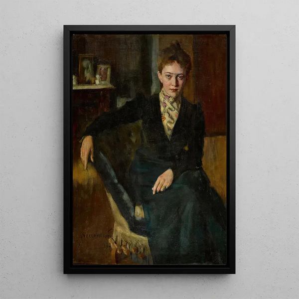 Vladimir Iliodorovich Rossinsky - Portrait Of A Lady.webp