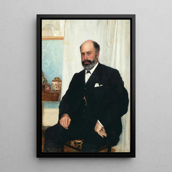 Vlaho Bukovac - Portrait of George Hepburn.webp