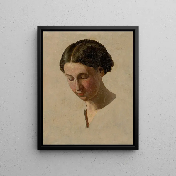 Vojtech Klimkovi - A study of a girls head.webp