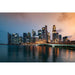 Viaggio crepuscolare a Singapore | Decorazione fotografica dell'Asia