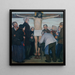 Sehen Sie Jesus am Kreuz - Ernst Sthr — gerahmtes Bild an der Wand
