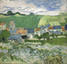 Vista di Auvers - Vincent van Gogh — vista dell’opera