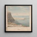 Vista di una parte del porto di Orotava Tenerife da La Caldeva vicino a Sancho - Alfred Diston — quadro incorniciato alla parete